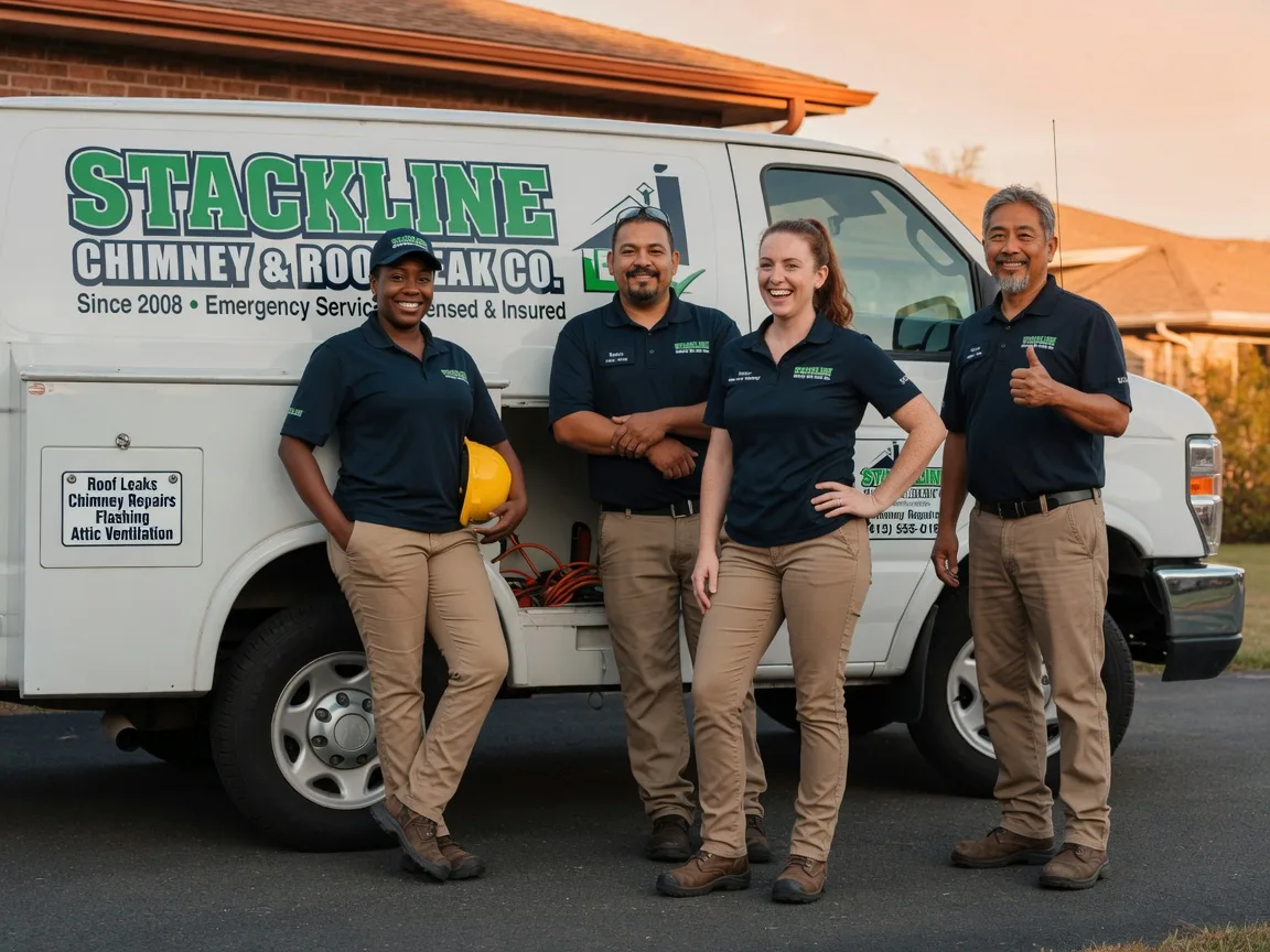 Chimney flashing repair company in Garfield, AR